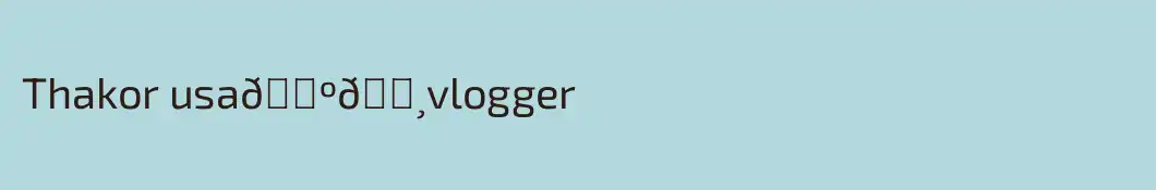 Thakor usa🇺🇸vlogger